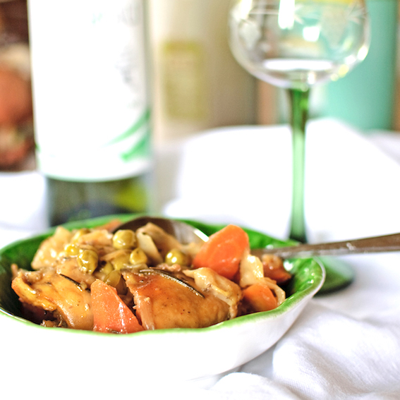 White wine chicken casserole and apple turnovers The Healthy Epicurean